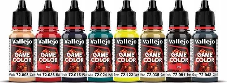 Vallejo Vallejo: 72.191 – Žaidimo spalva – Nemirtinis chaosas (8x18 ml)