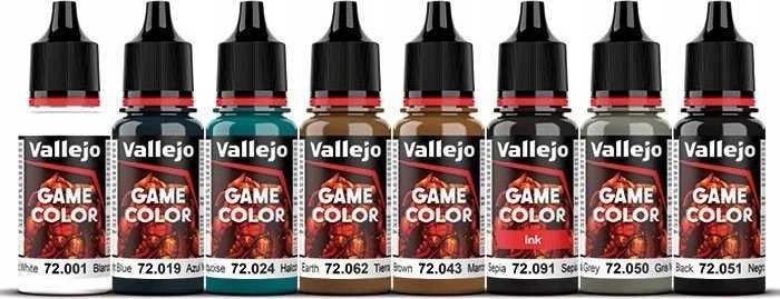 Vallejo Vallejo: 72.193 – Žaidimo spalva – Nemetalinis metalas (8x18 ml)