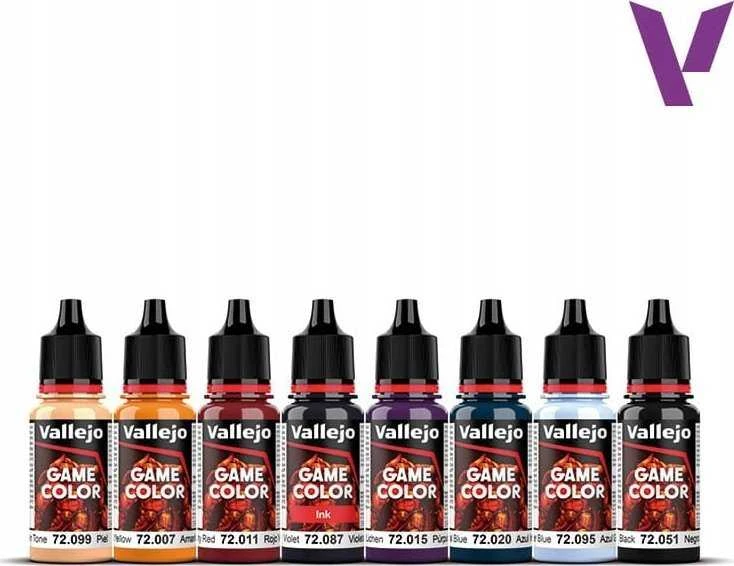 Vallejo Vallejo: 72.194 – Žaidimo spalva – Violetinė Dragons (8x18 ml)
