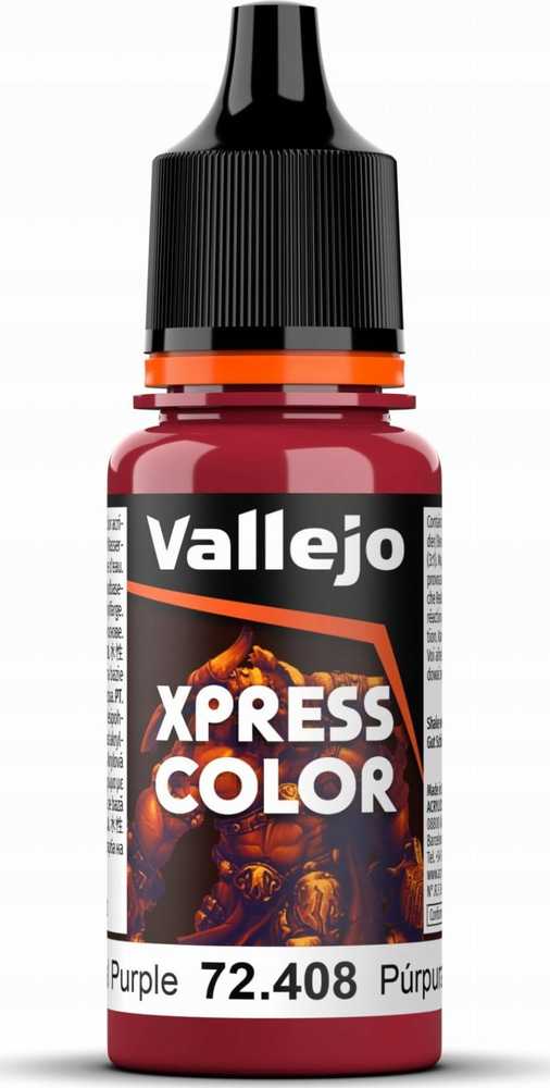 Vallejo Vallejo: 72.408 – Xpress Color – Cardinal Violetinė (18 ml)