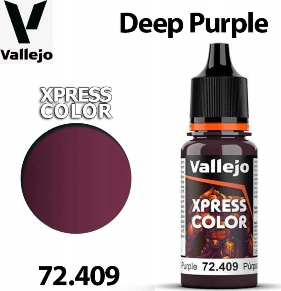 Vallejo Vallejo: 72.409 - „Xpress“ spalvoti dažai - tamsiai violetinė (18 ml)