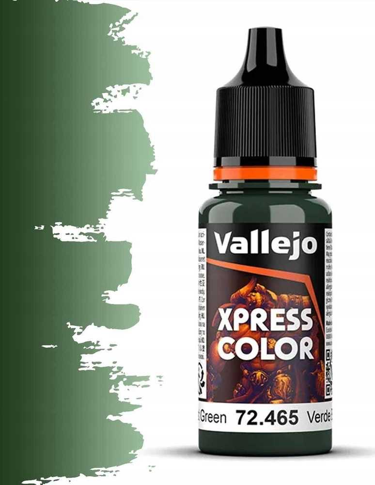 Wittmax Vallejo Vallejo: 72.465 - „Xpress“ spalvoti dažai - miško žalia (18 ml)