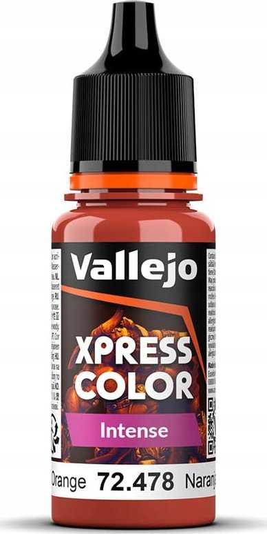 Vallejo Vallejo: 72.478 – Xpress Color Intense – Phoenix Oran (18 ml)