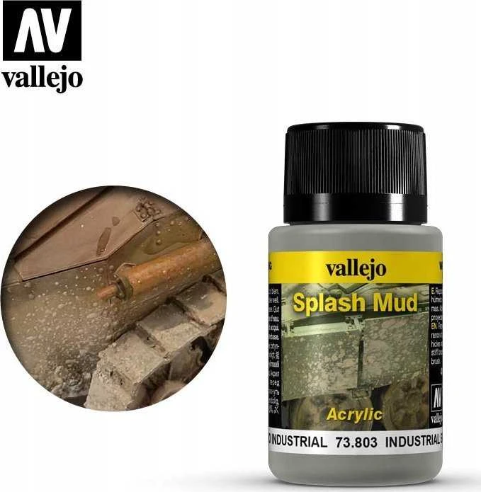 Vallejo Vallejo: 73.803 – Weathering FX – Purslų purvas – Pramoninis (40 ml)