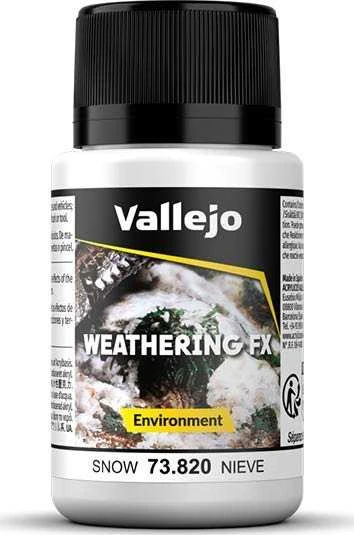 Vallejo Vallejo: 73.820 – Oro sąlygų efektai – Aplinka – Sniegas (40 ml)