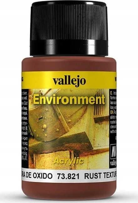 Vallejo: 73.821 – „Weathering FX“ – aplinka – rūdžių tekstūra (40 ml)