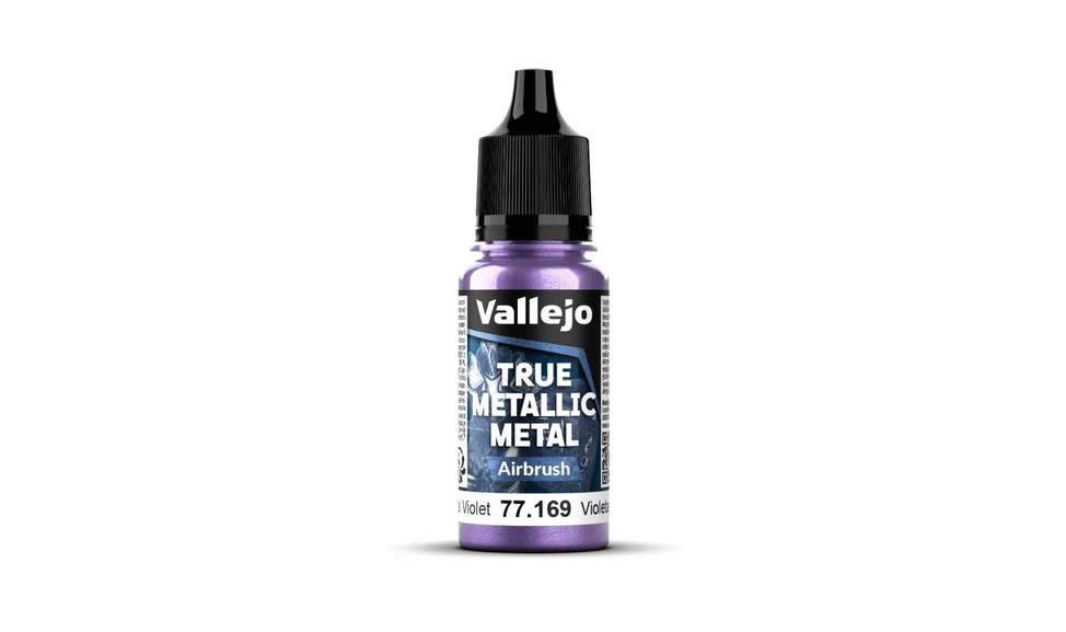 Vallejo Vallejo: 77.169 - True Metallic Metal - Airbrush - Celestial Violet (18 ml)