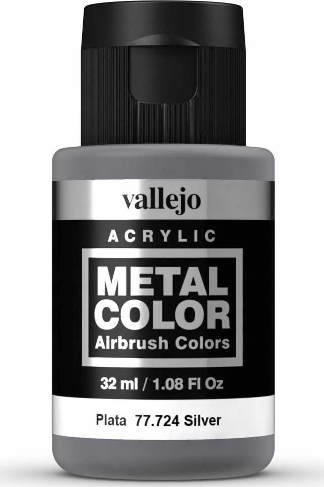 Vallejo Vallejo: 77.724 - Metalo spalva - Sidabras (32 ml)