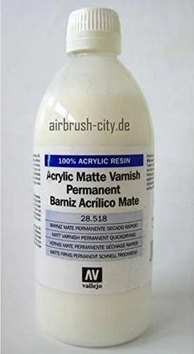 Vallejo Vallejo: Matinis akrilinis lakas 500 ml