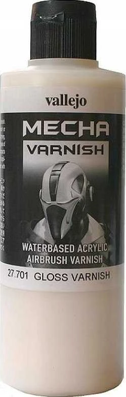 Vallejo Vallejo: „Mecha“ blizgus lakas (200 ml)