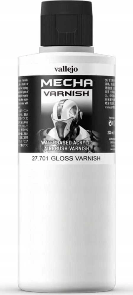 Vallejo Vallejo: „Mecha“ blizgus lakas (200 ml)