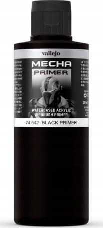 Vallejo Vallejo: „Mecha“ gruntas – juodas, 200 ml