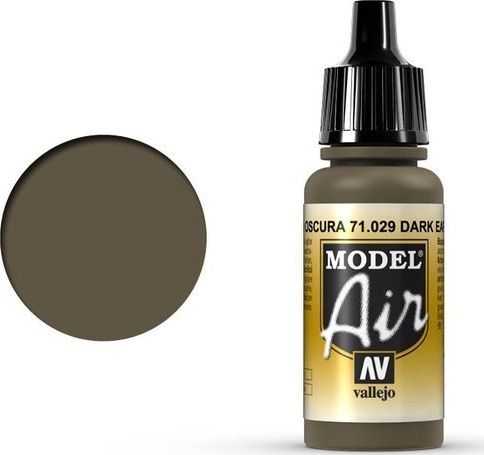 Vallejo Vallejo Model Air Dark Earth 71.029 universalus