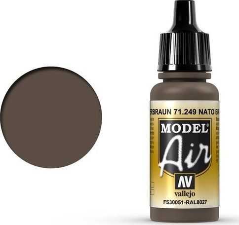 Vallejo Vallejo Model Air NATO Brown 71.249 universalus