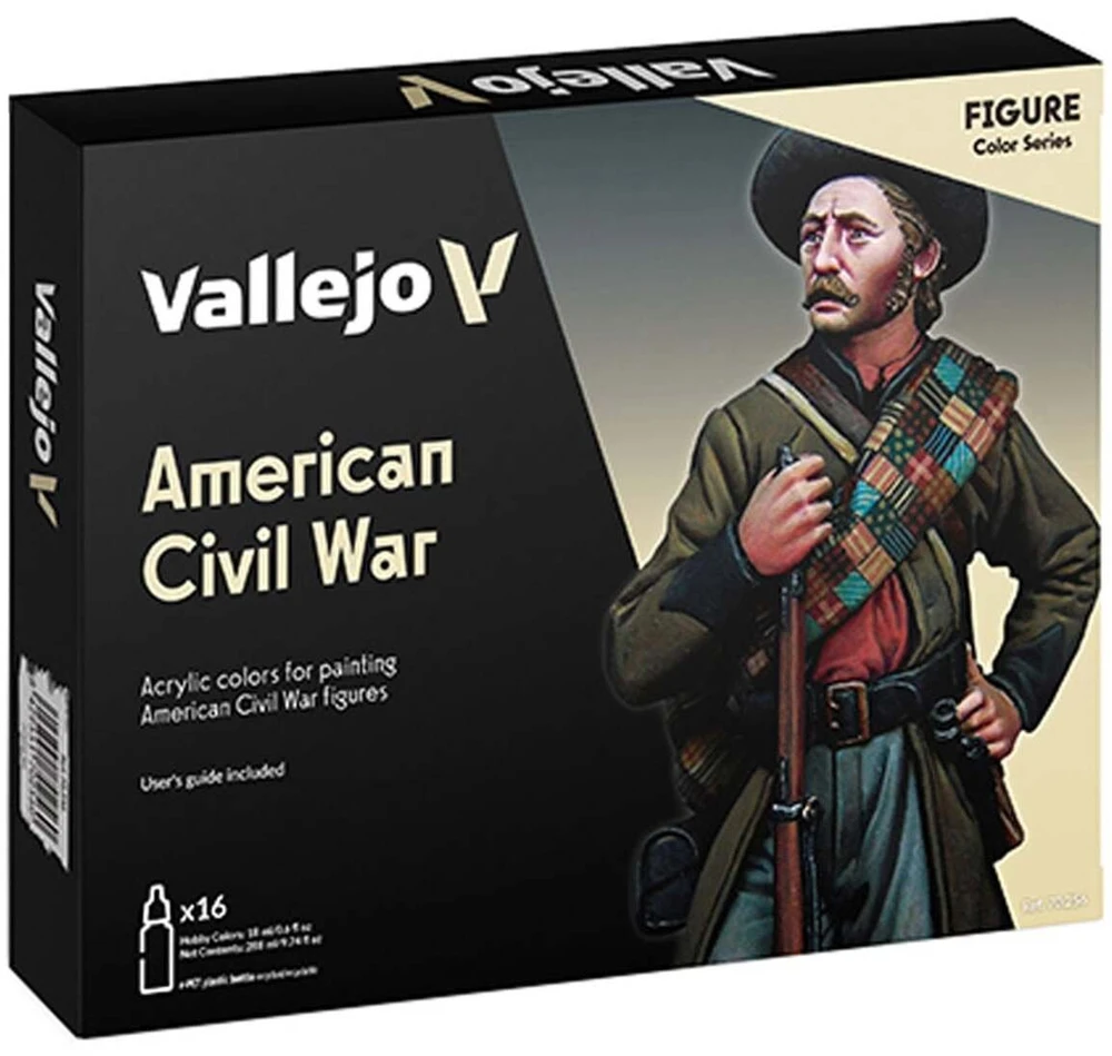 Vallejo : Model Color – Figūros – Amerikos pilietinis karas (16 x 18 ml)