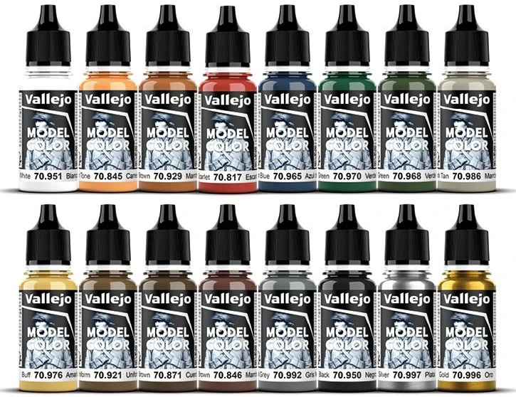 Vallejo: Model Color - Figūrėlės - Amerikos revoliucija (16 x 18 ml)