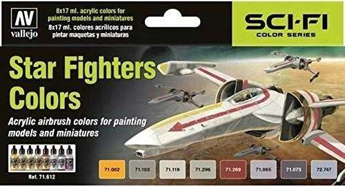 Vallejo Vallejo: Mokslinė fantastika – „Star Fighters“ dažai 8x17 ml