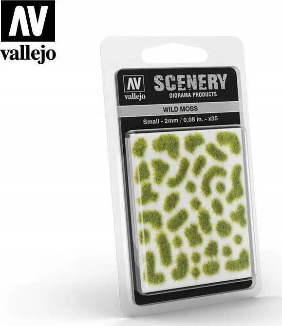 Vallejo laukinių samanų kuokšteliai 2 mm