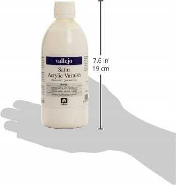 Vallejo: Satininis akrilinis lakas 500 ml