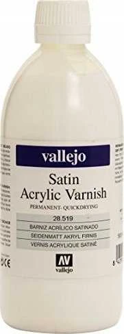 Vallejo: Satininis akrilinis lakas 500 ml