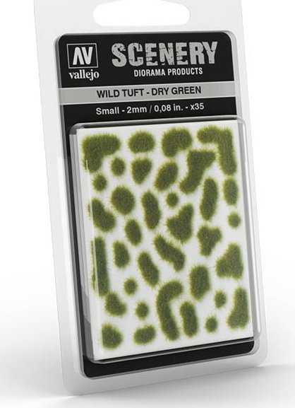 Vallejo Vallejo: Scenery - Wild Tuft - Dry Žalias (2 mm)x35
