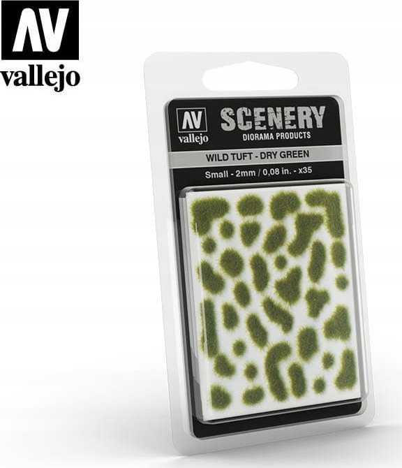 Vallejo Vallejo: Scenery - Wild Tuft - Dry Žalias (2 mm)x35