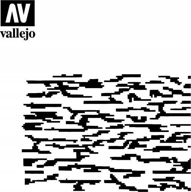 Vallejo: ST-CAM004 – Trafaretai – Pixelated Modern Camo