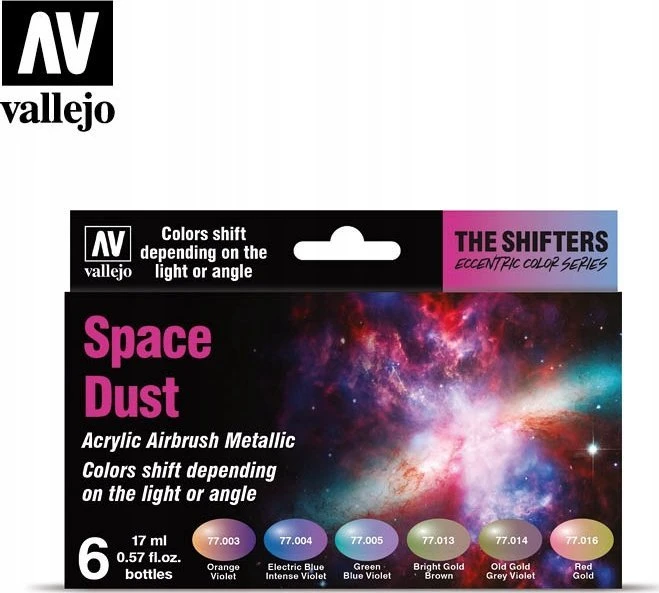Vallejo Vallejo: The Shifters - Space Dust 6x17 ml