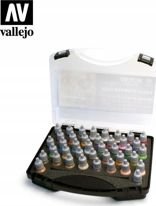 Vallejo Vallejo: Wizkids - pagrindinis pradinis dėklas 40x8 ml