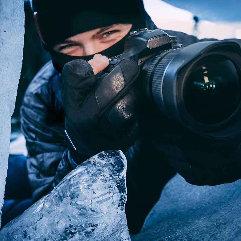 Vallerret Markhof Pro V3 fotografijos pirštinės S-SLIM