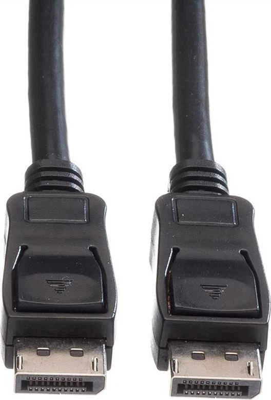 DisplayPort kabelis su užrakinamomis jungtimis