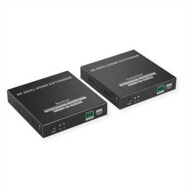 System przekazu sygnału AV Value VALUE Przedłużacz HDMI, IPCOLOR over IP, 4K60Hz, 120 m