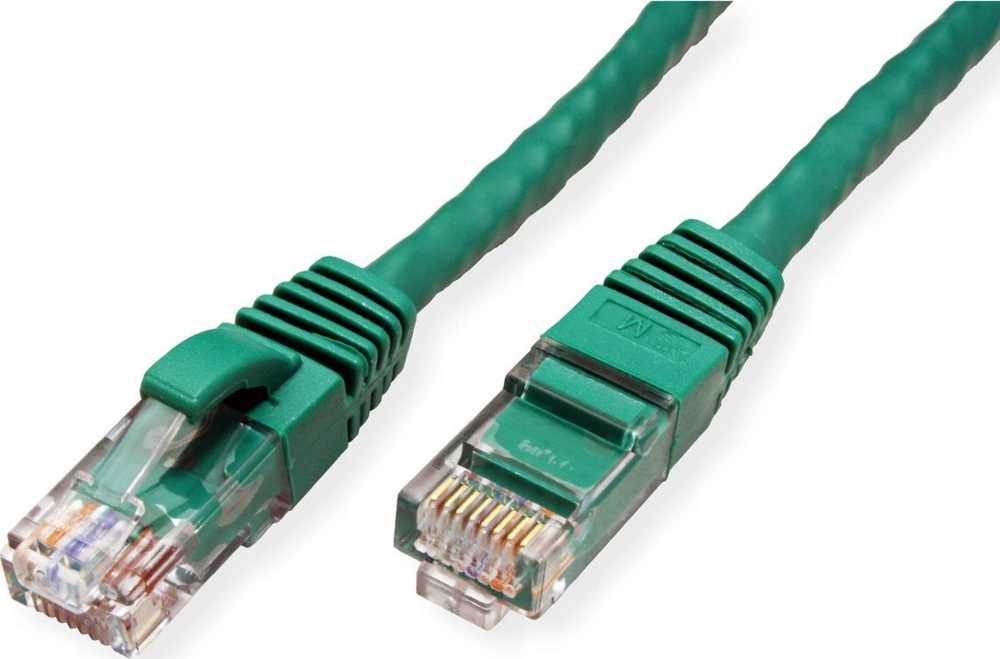 Value Vertė VERTĖ – Patch kabelis – RJ-45 (M) – RJ-45 (M) – 15 m – UTP – CAT 6a – Presuotas, lygus – žalias, RAL 6016 (21.99.1448)