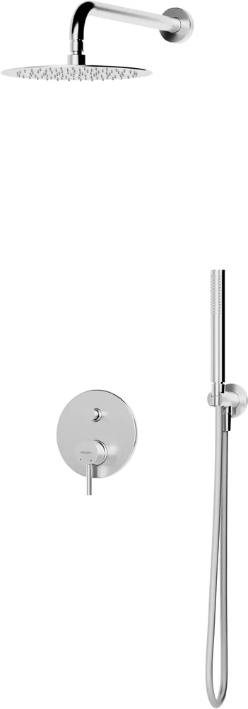 Valvex 2424940-CHR Valvex Cannoli dušo komplektas, paslėptas, chromuotas