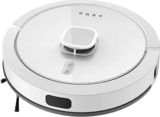 Dulkių siurblys - robotas Aeno RC4S su auotomatine dulkių išsiurbimo stotele, Baltos spalvos