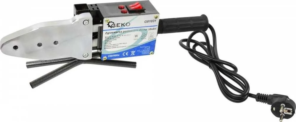 PPR vamzdžių lituoklis Geko 16-63mm (G81031)