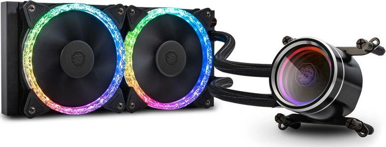 „Bitspower Cyclops 240“ universalus skysčio aušintuvas, ARGB ® 240 mm