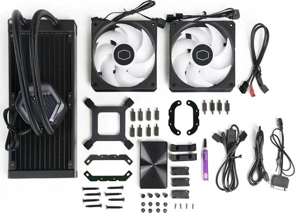COOLER MASTER Vanduo aušinimas MasterLiquid 240 Atmos RGB
