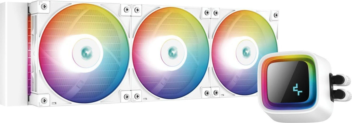 Deepcool LS720 baltas skysčio aušintuvas su RGB apšvietimu