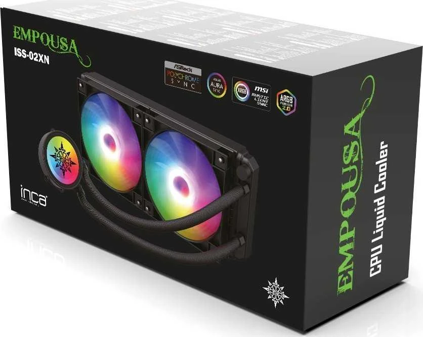 Inca ISS-02XN aušinimo sistemos pakuotė