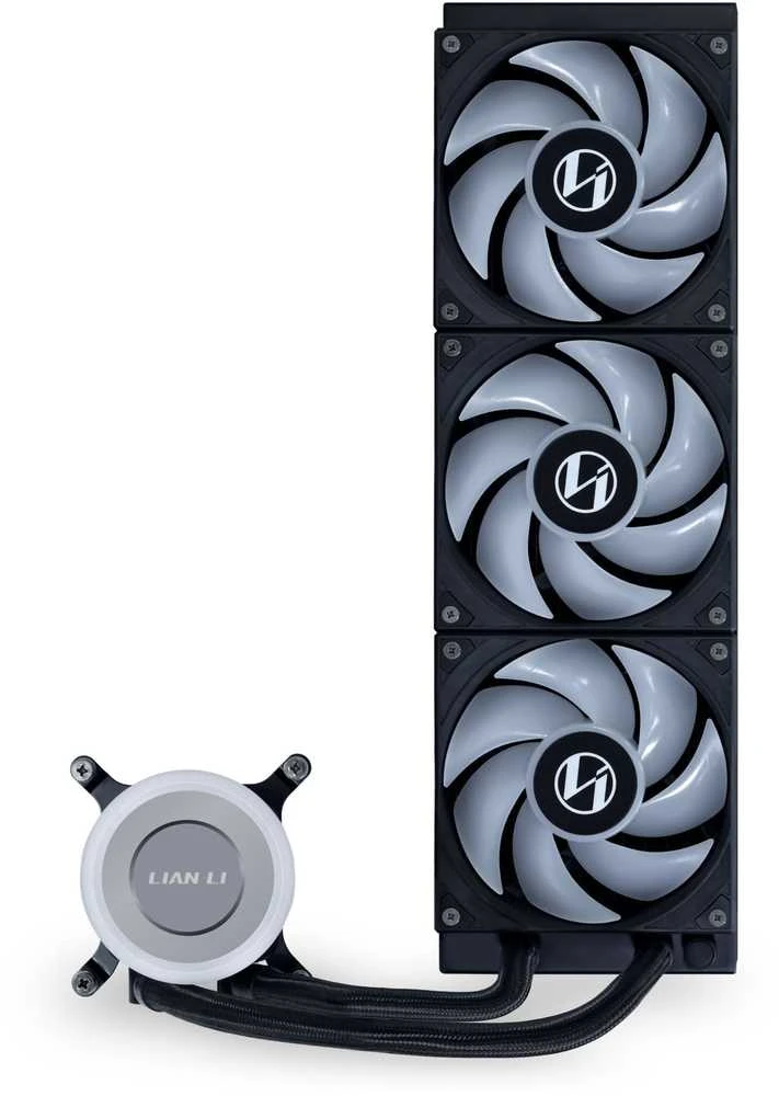 Lian Li GA II Lite RGB All-in-One Liquid Cooler – 360mm, juodos spalvos