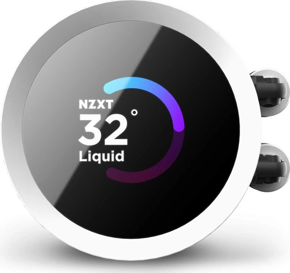 NZXT CPU vandens aušinimas Kraken 280 RGB LCD Baltas