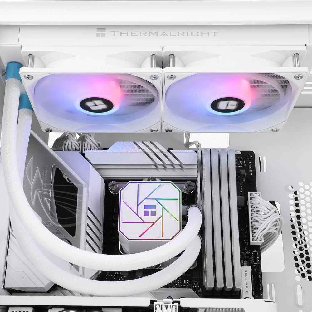 Thermalright Aqua Elite 240 Baltas Argb V3 ausinės