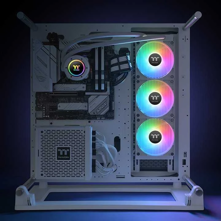 Chłodzenie wodne Thermaltake TH360 V2 ARGB Sync Baltas (CL-W365-PL12SW-A)