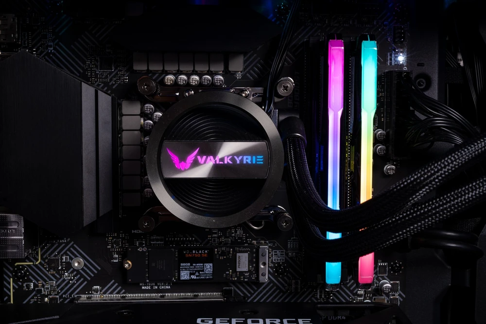 Procesoriaus Aušintuvas - Valkyrie VK-AIODR240B, juodas