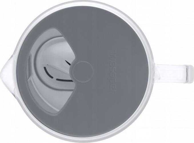 Vandens filtravimo ąsotis Wessper Aquamax Crystalline + 1 vandens filtras | pilkas