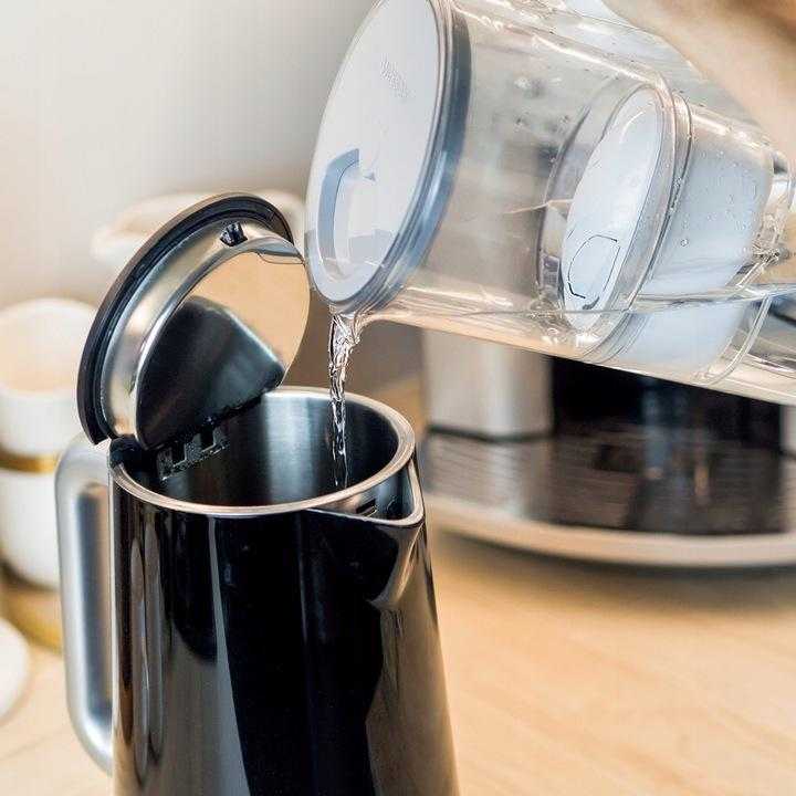 Vandens filtravimo ąsotis Wessper Aquamax Crystalline + 1 vandens filtras | pilkas
