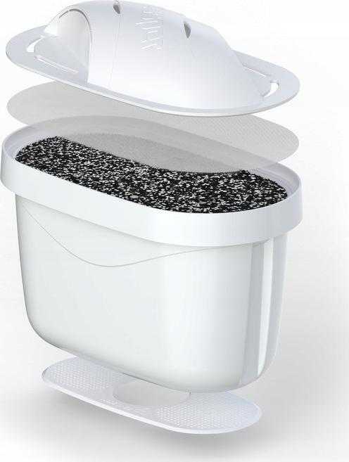 Vandens filtravimo ąsotis Wessper Aquamax Crystalline + 1 vandens filtras | pilkas