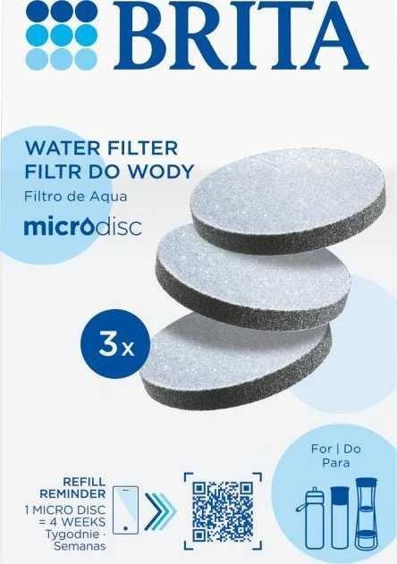 Vandens filtro kasetės BRITA MicroDisc 3 vnt. 1022260