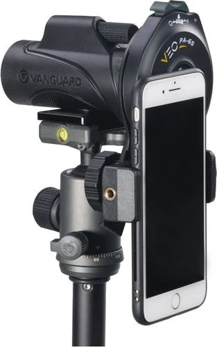 VANGUARD VEO PA-65 DIGISCOPING ADAPTER FOR SMARTPHONE, WITH BLUETOOTH REMOTE
